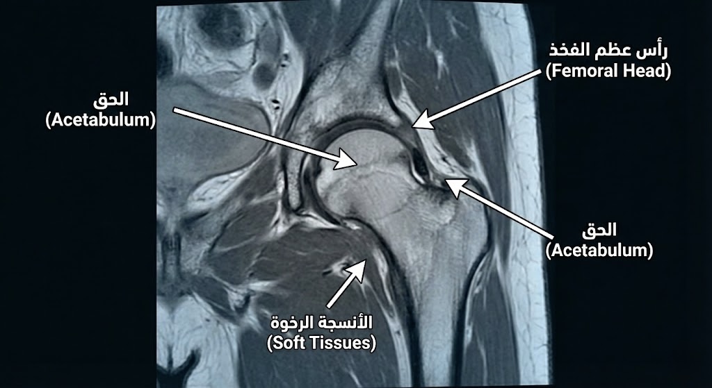رنين مغناطيسي لمفصل الورك عند الطفل